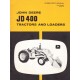 John Deere JD 400 Operators Manual